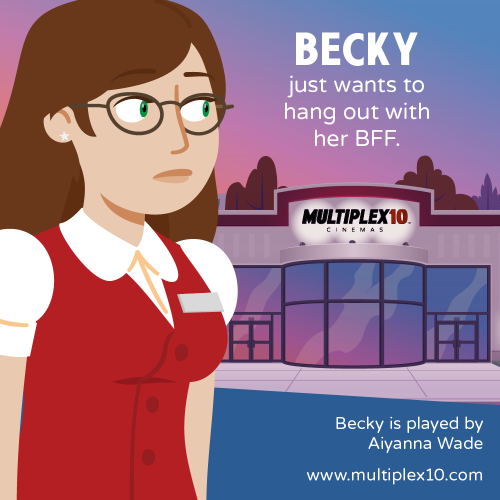 Becky just wants to hang out with her BFF.