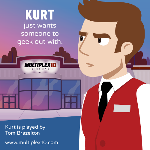 Kurt just wants someone to geek out with.